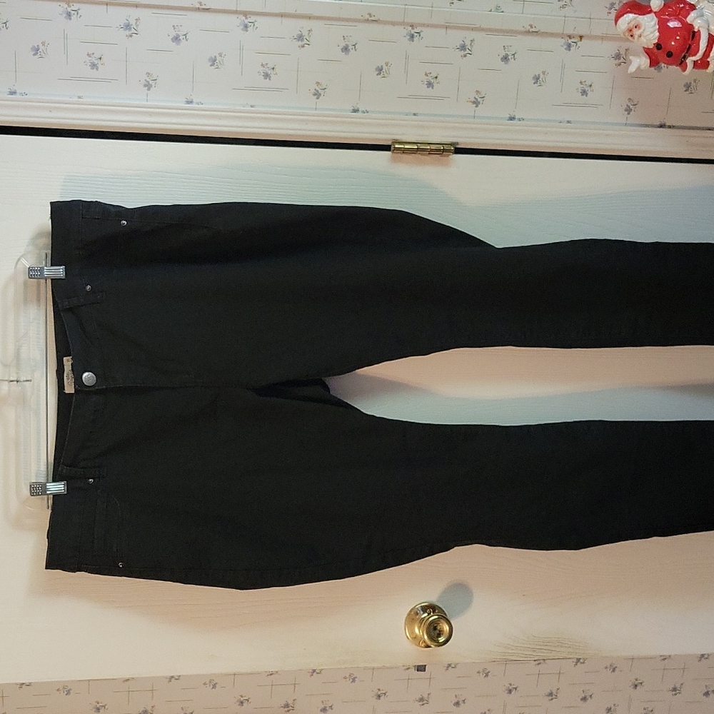 Royalty for Me Black Lightweight Denim Pants